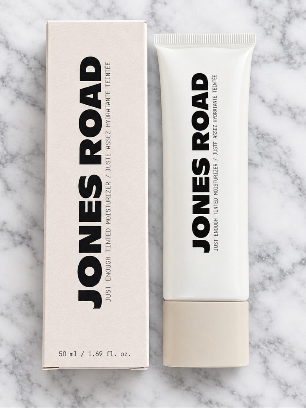 Jones Road LIGHT Just Enough Tinted Moisturizer Foundation 1.69 oz Full Size NIB